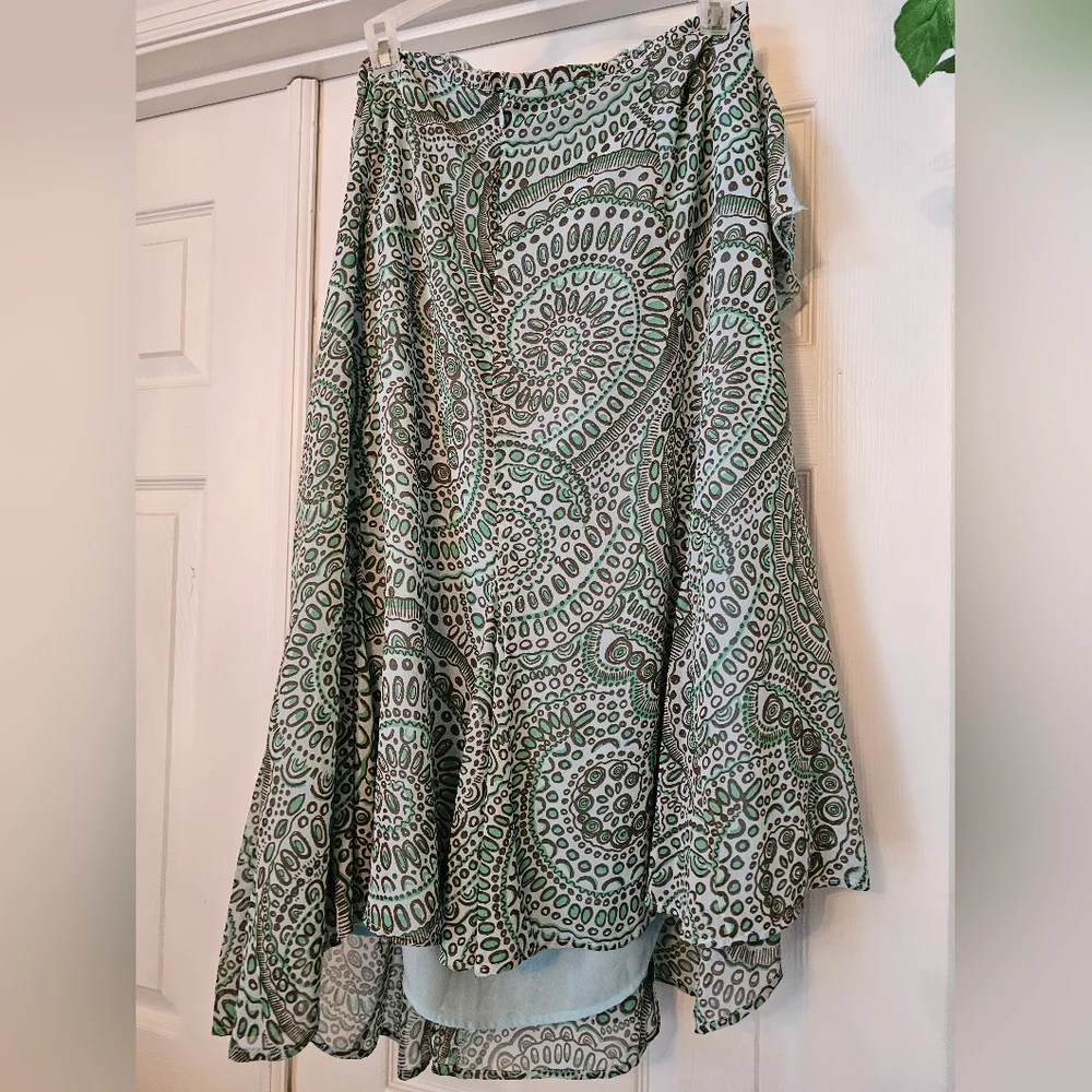 NEW CLASSY 2 PIECE SKIRT & BLOUSE SET PLUS SIZE: XL - Picture 2 of 4